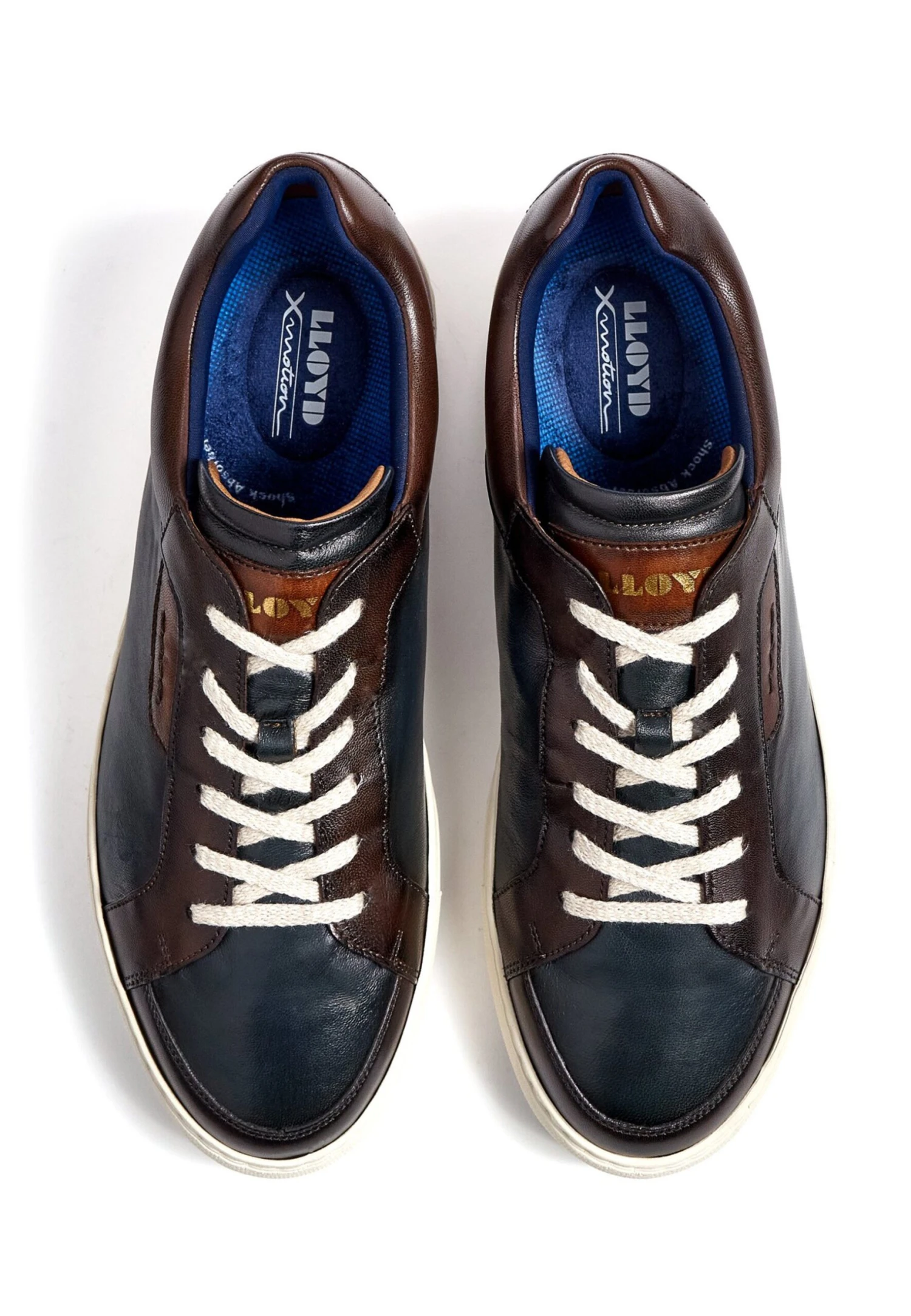 Lloyd Malcolm - Sneakers Laag - Braunmeliert 6 Lloyd Malcolm - Sneakers Laag - Braunmeliert - Afbeelding 4