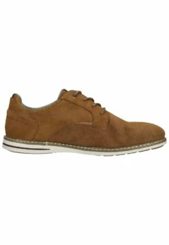 Mustang Sportieve Veterschoenen - Cognac 14 Mustang Sportieve Veterschoenen - Cognac -Stijlvolle Schoenen 039691fdd7d44d3ab616079aa92749b4