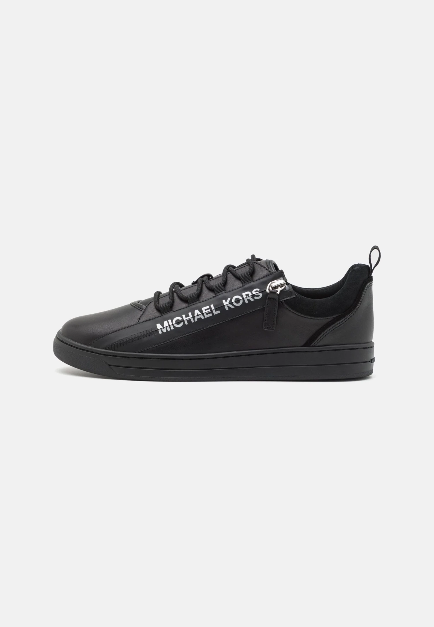 Michael Kors Keating Zip Lace Up - Sneakers Laag - Black 3 Michael Kors Keating Zip Lace Up - Sneakers Laag - Black