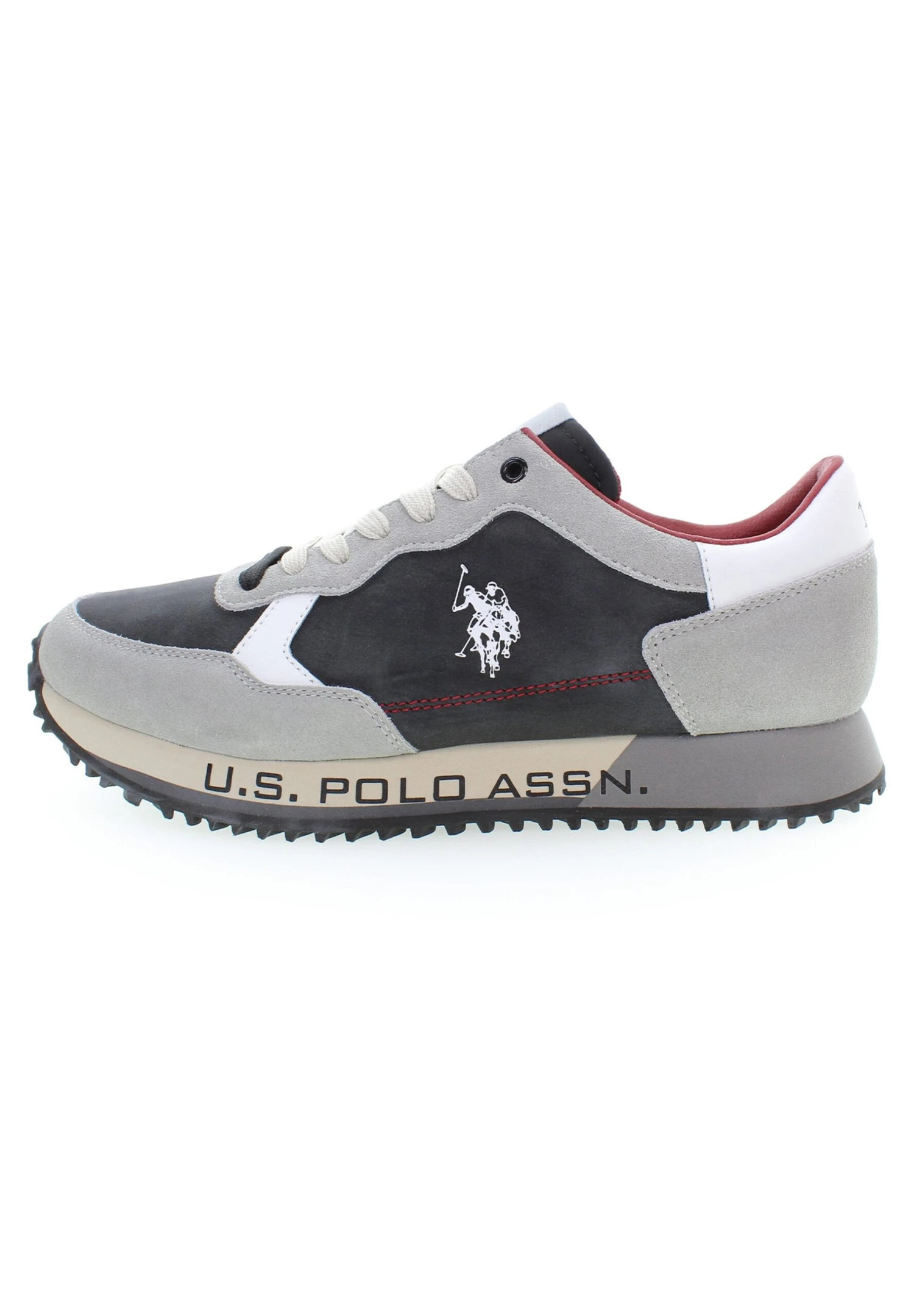 U.S. Polo Assn. Sneakers Laag - Grey Black 3 U.S. Polo Assn. Sneakers Laag - Grey Black