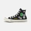 Converse Chuck Taylor All Star Unisex - Sneakers Hoog - Black/White/Green -Stijlvolle Schoenen 1cf29697c79940b09df8feeac5f37c59