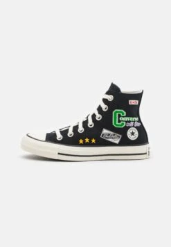 Converse Chuck Taylor All Star Unisex - Sneakers Hoog - Black/White/Green