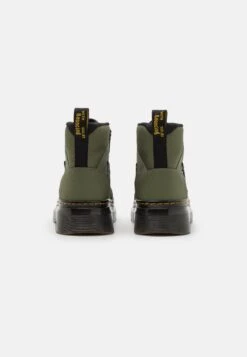 Dr. Martens Boury Unisex - Veterboots - Khaki Green -Stijlvolle Schoenen 23ff5c06cbab493783fbb34b621670ce