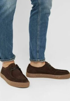 Bianco Sportieve Veterschoenen - Dark Brown