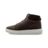 Dundee L52- Sneakers Hoog - Drk Brw Of Wht -Stijlvolle Schoenen 295c278fb35b49cfae90b22a84e9b148