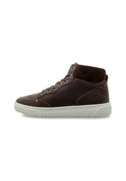 Dundee L52- Sneakers Hoog - Drk Brw Of Wht