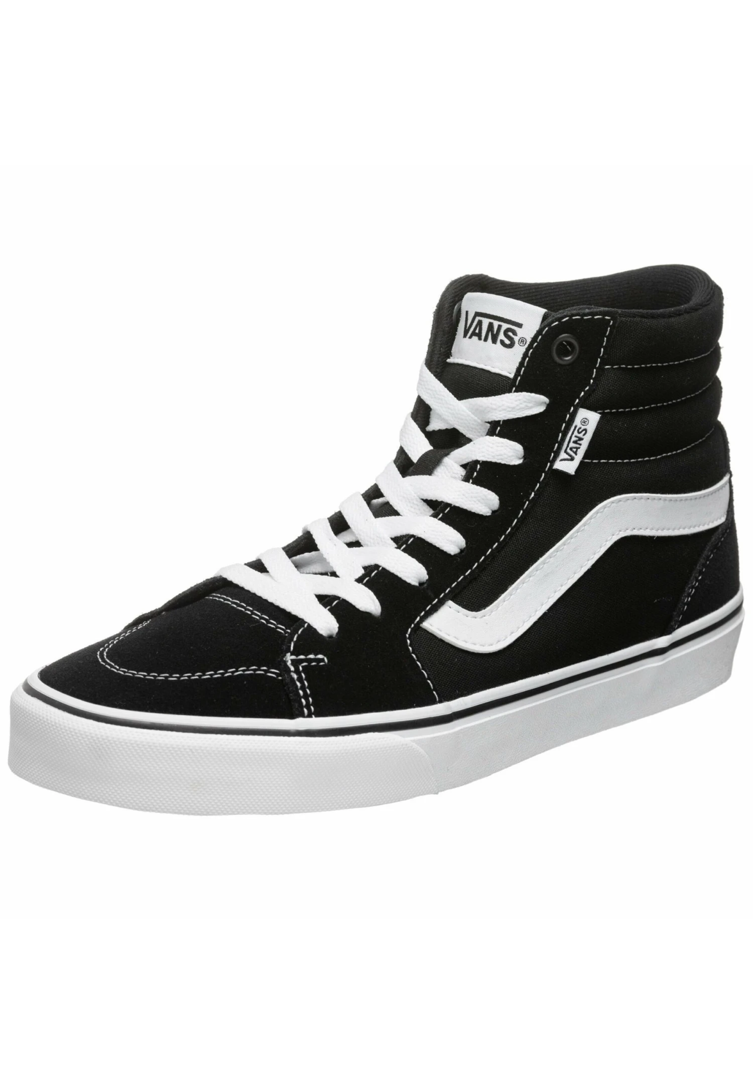 Vans Filmore Hi- Sneakers Hoog - SuedeCanvas Black White 4 Vans Filmore Hi- Sneakers Hoog - SuedeCanvas Black White - Afbeelding 2