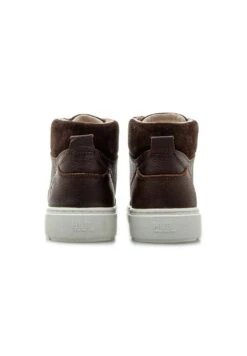 Dundee L52- Sneakers Hoog - Drk Brw Of Wht -Stijlvolle Schoenen 3417ff7d4daf4482b52bfa6977b9bb8d