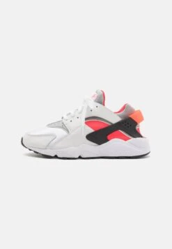 Nike Sportswear Air Huarache Unisex - Sneakers Laag - White/Metallic Silver/Infrared/Black