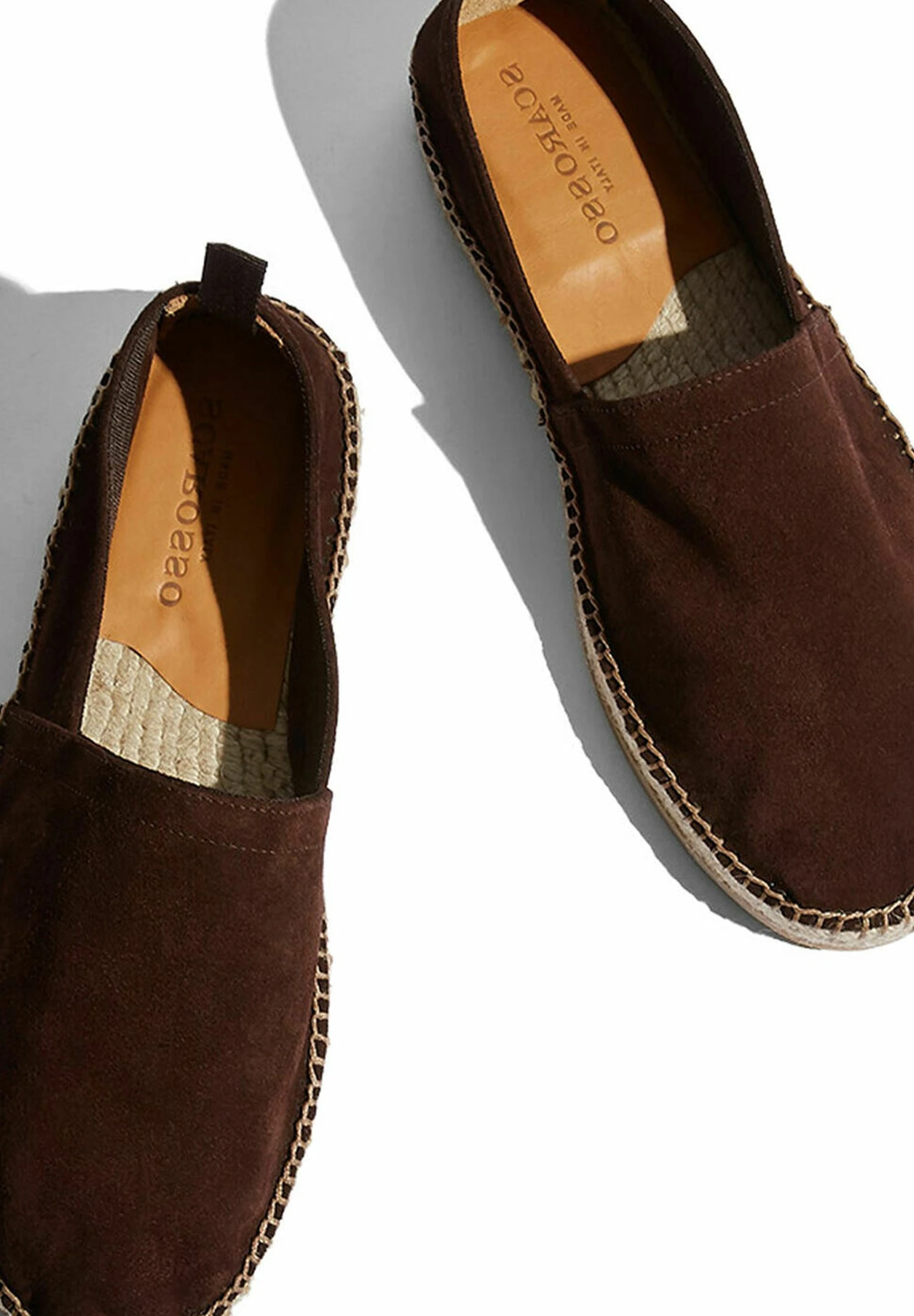 Espadrilles - Brown Suede 6 Espadrilles - Brown Suede - Afbeelding 4