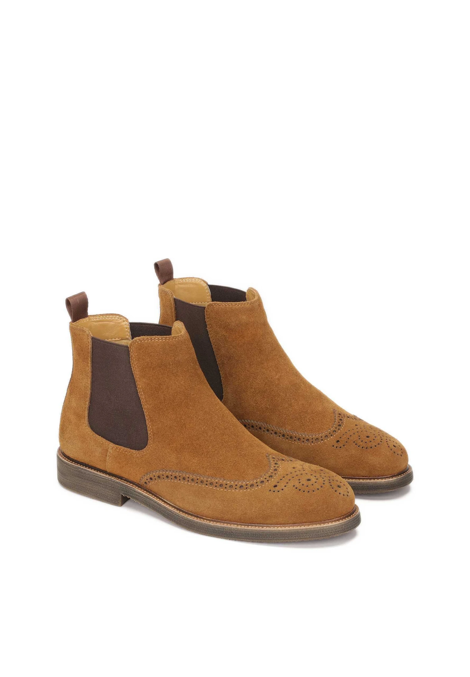 Kazar Lamaster - Korte Laarzen - Brown 4 Kazar Lamaster - Korte Laarzen - Brown - Afbeelding 2