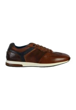 REDSKINS Sneakers Laag - Cognac Chataigne Marine -Stijlvolle Schoenen 7db66475e21d403d8cdf5670aa715a75