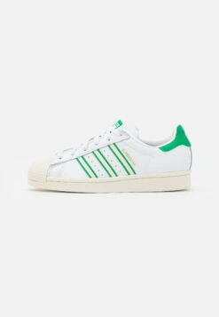 Adidas Originals Superstar Unisex - Sneakers Laag - Footwear White/Off-White/Green