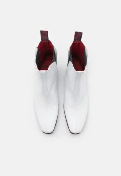 Manero Unisex - Cowboy-/Bikerlaarsjes - White 11 Manero Unisex - Cowboy-/Bikerlaarsjes - White -Stijlvolle Schoenen 8234900d63b140beae14a51f7c462be8