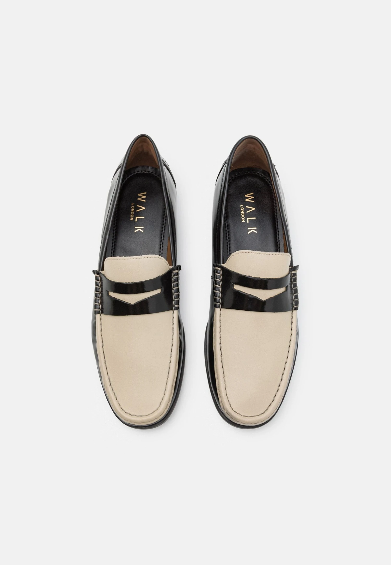Tino Loafer - Veterschoenen - Black/Off White 6 Tino Loafer - Veterschoenen - Black/Off White - Afbeelding 4