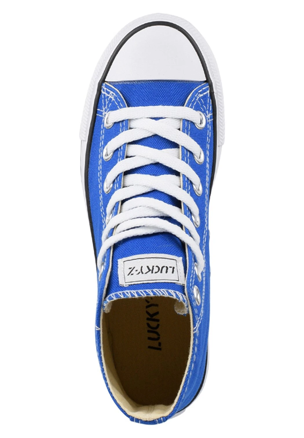 Unisex - Sneakers Hoog - Blau 5 Unisex - Sneakers Hoog - Blau - Afbeelding 3