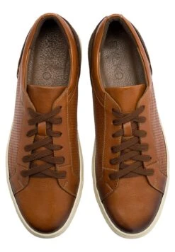 Idvc06__ - Sneakers Laag - Brąz+Czarny -Stijlvolle Schoenen 8e2ad065ff2a4cbe89ea32a29178774c