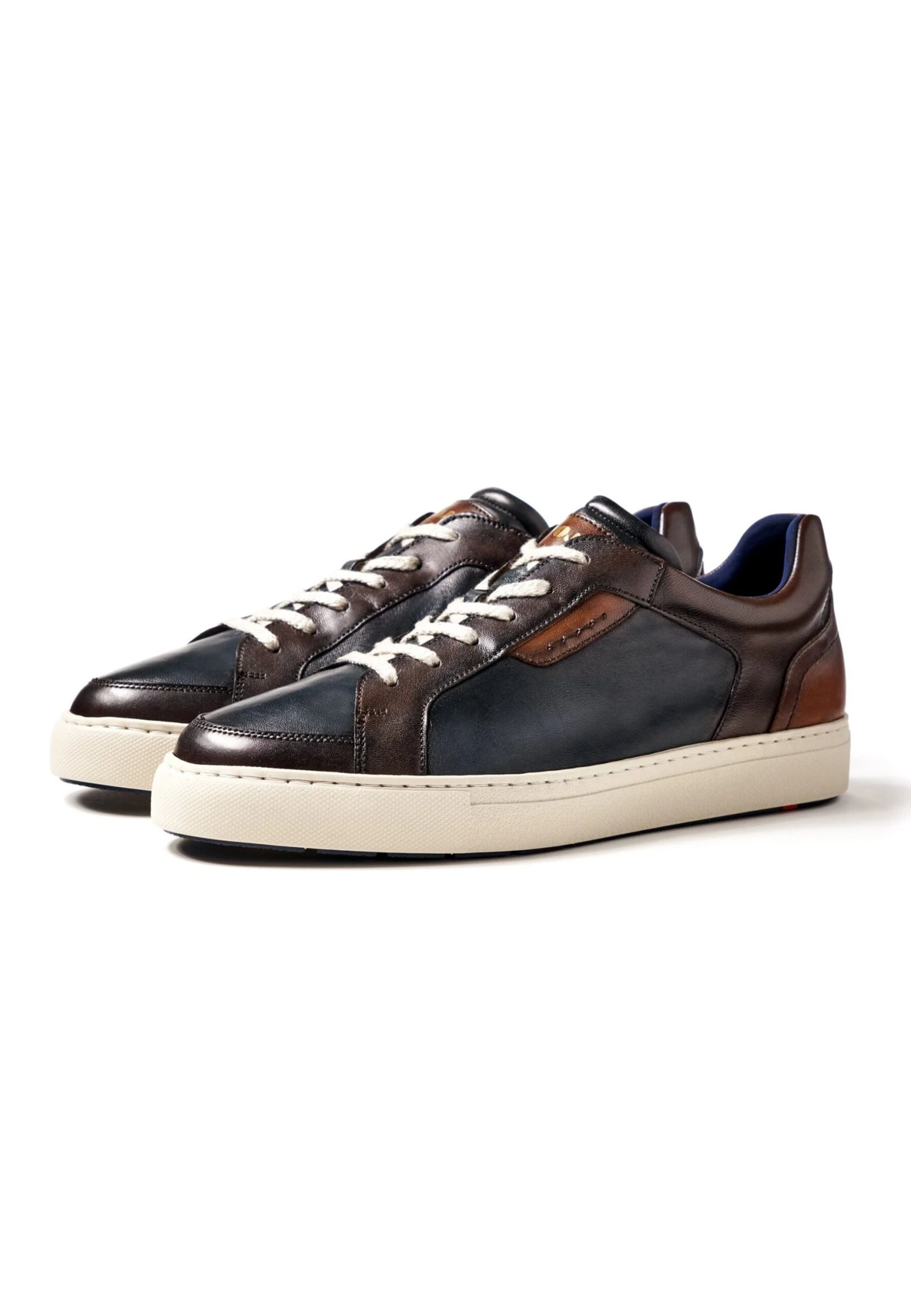 Lloyd Malcolm - Sneakers Laag - Braunmeliert 5 Lloyd Malcolm - Sneakers Laag - Braunmeliert - Afbeelding 3