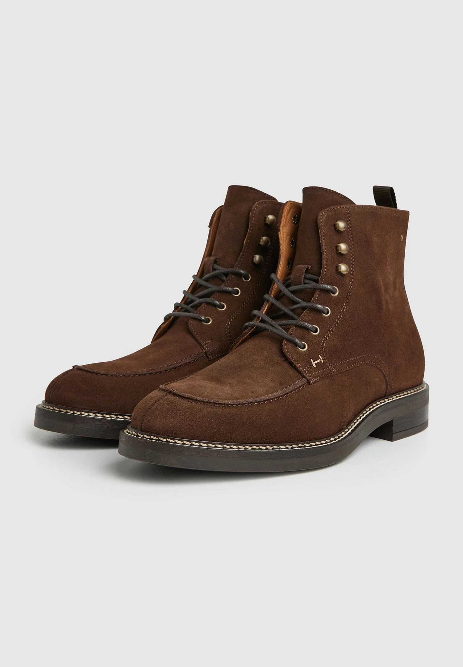 Hackett London Egmont Queruak - Veterboots - Chocolate Brown 4 Hackett London Egmont Queruak - Veterboots - Chocolate Brown - Afbeelding 2