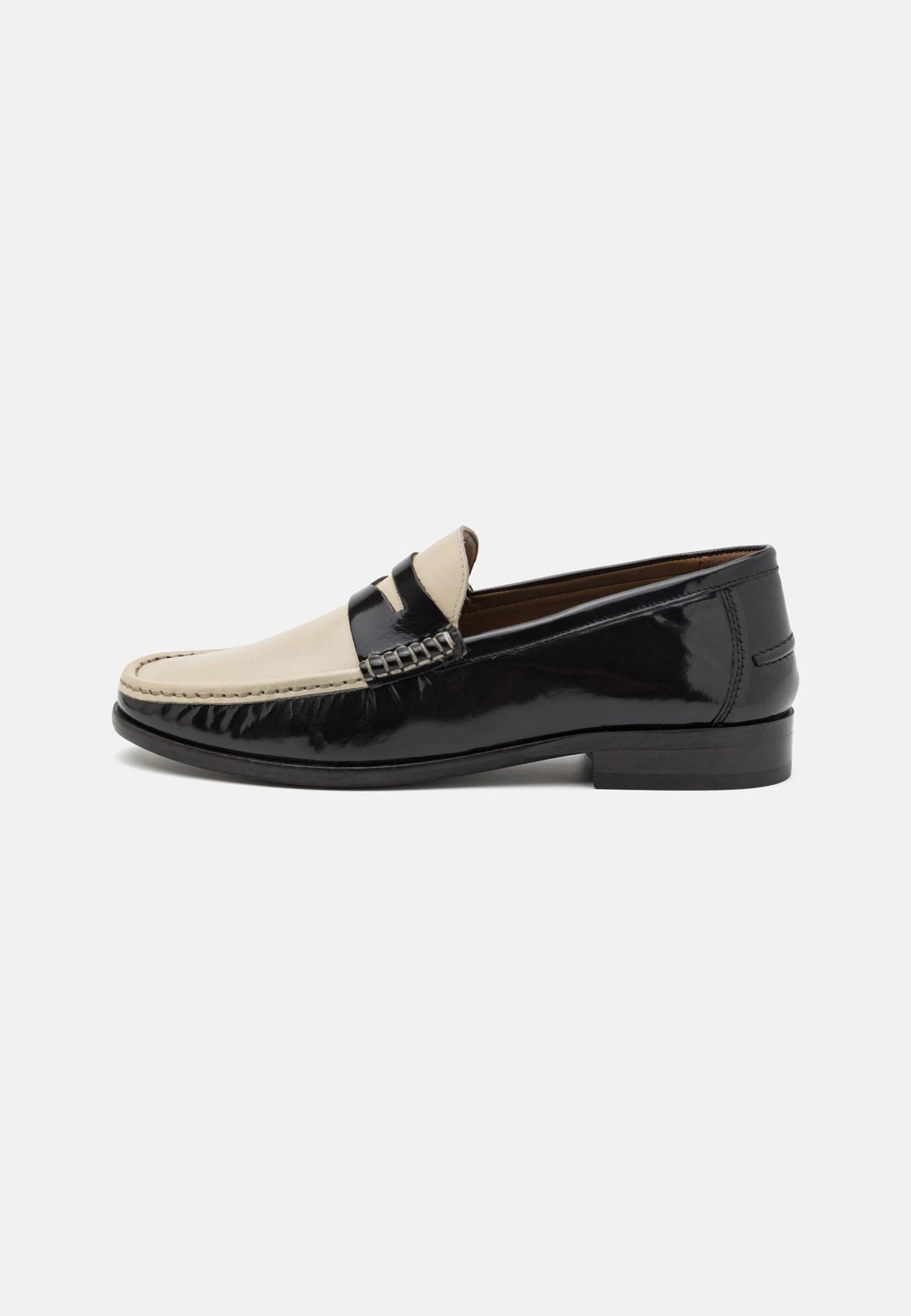 Tino Loafer - Veterschoenen - Black/Off White 3 Tino Loafer - Veterschoenen - Black/Off White
