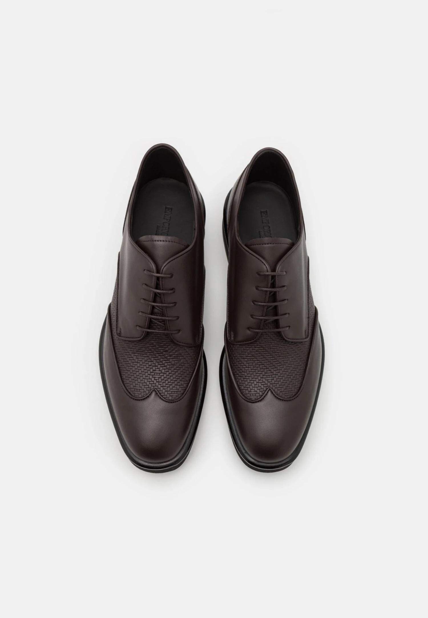 Emporio Armani Savile Row - Veterschoenen - Dark Brown 6 Emporio Armani Savile Row - Veterschoenen - Dark Brown - Afbeelding 4