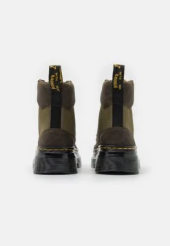 Dr. Martens Tarik Unisex - Enkellaarsjes Met Plateauzool - Olive Lawless -Stijlvolle Schoenen a1e23216d3ea44e99d6dfdd2bf53be98