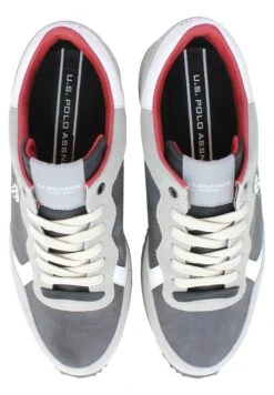 U.S. Polo Assn. Sneakers Laag - Grey Black 10 U.S. Polo Assn. Sneakers Laag - Grey Black -Stijlvolle Schoenen a62cbccd53fd4b04a699c8dd0b38014f
