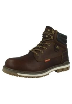 Dockers By Gerli Veterboots - Chocolate -Stijlvolle Schoenen b53c05b259e440aab51221eaba022803
