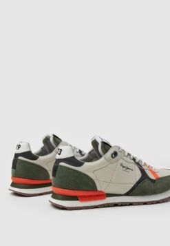 Pepe Jeans Sneakers Laag - Khaki Green -Stijlvolle Schoenen bf3b8b83633d49a38f623719f98ccb7d
