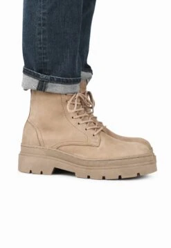 Nico Heren Veterlaarzen - Veterlaarzen - Beige -Stijlvolle Schoenen c2a0bbe5e717427fa527987d9114a6b3