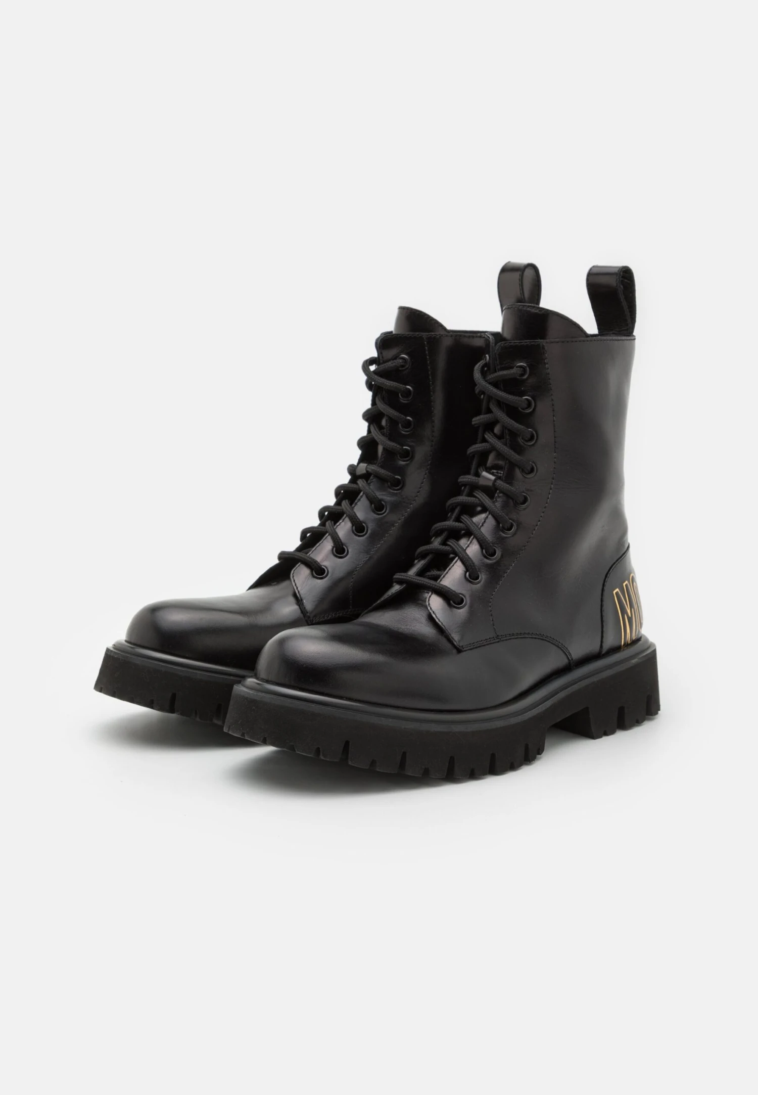 MOSCHINO Combat - Veterboots - Nero 4 MOSCHINO Combat - Veterboots - Nero - Afbeelding 2