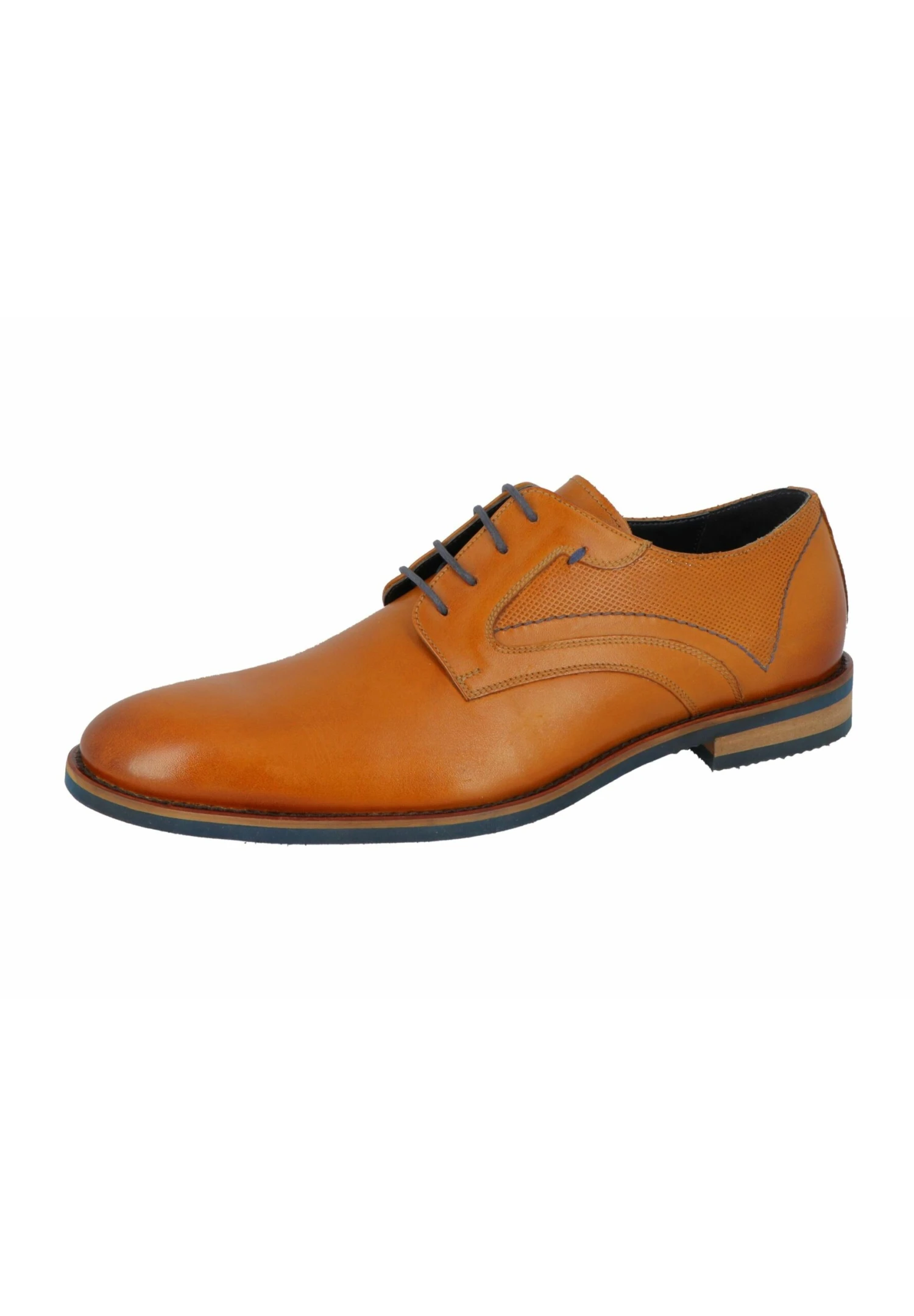 Tom Tailor Veterschoenen - Cognac 4 Tom Tailor Veterschoenen - Cognac - Afbeelding 2