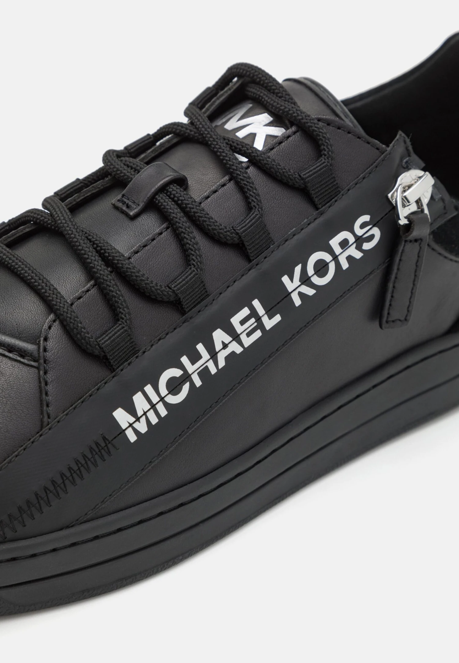 Michael Kors Keating Zip Lace Up - Sneakers Laag - Black 8 Michael Kors Keating Zip Lace Up - Sneakers Laag - Black - Afbeelding 6