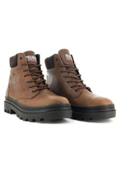 Palladium Pallatrooper- Veterboots - Beeswax Brown -Stijlvolle Schoenen d37ed085e9284edf9e086d553f2768c0