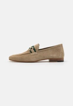 Capri Trim Loafer - Instappers - Flax/Green