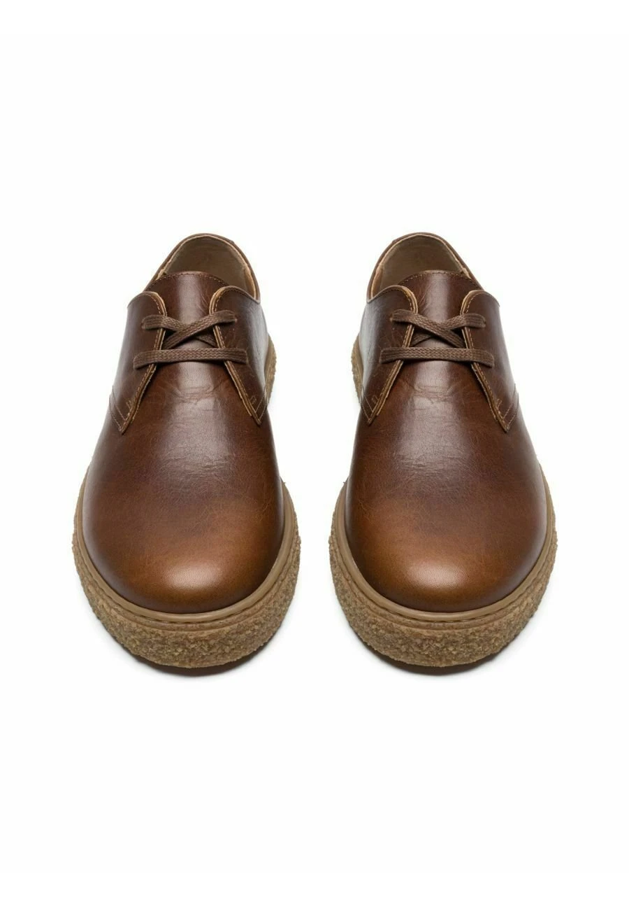 Bianco Biachad - Sportieve Veterschoenen - Cognac 5 Bianco Biachad - Sportieve Veterschoenen - Cognac - Afbeelding 3