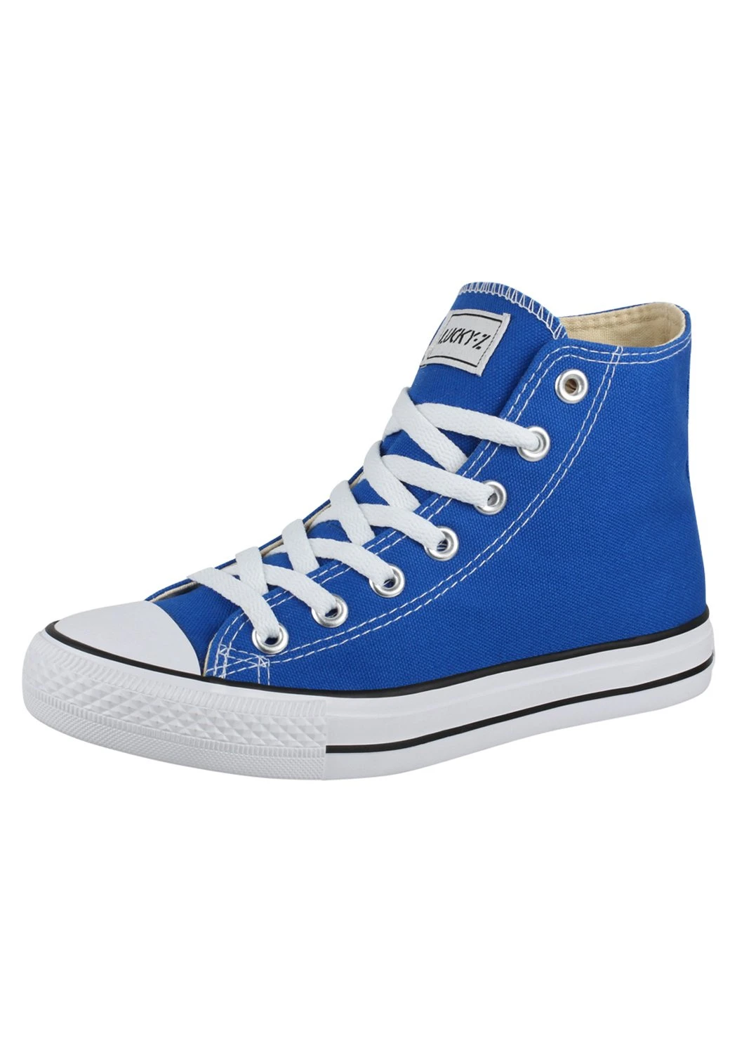 Unisex - Sneakers Hoog - Blau 4 Unisex - Sneakers Hoog - Blau - Afbeelding 2