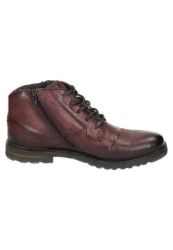 Bugatti Vittore - Veterboots - Dark Red -Stijlvolle Schoenen f213635dc6a541b88a30618ce9f55de7
