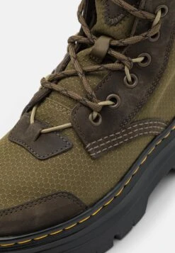 Dr. Martens Tarik Unisex - Enkellaarsjes Met Plateauzool - Olive Lawless -Stijlvolle Schoenen f50063b51b5f40f9b32bbb9dd5774247