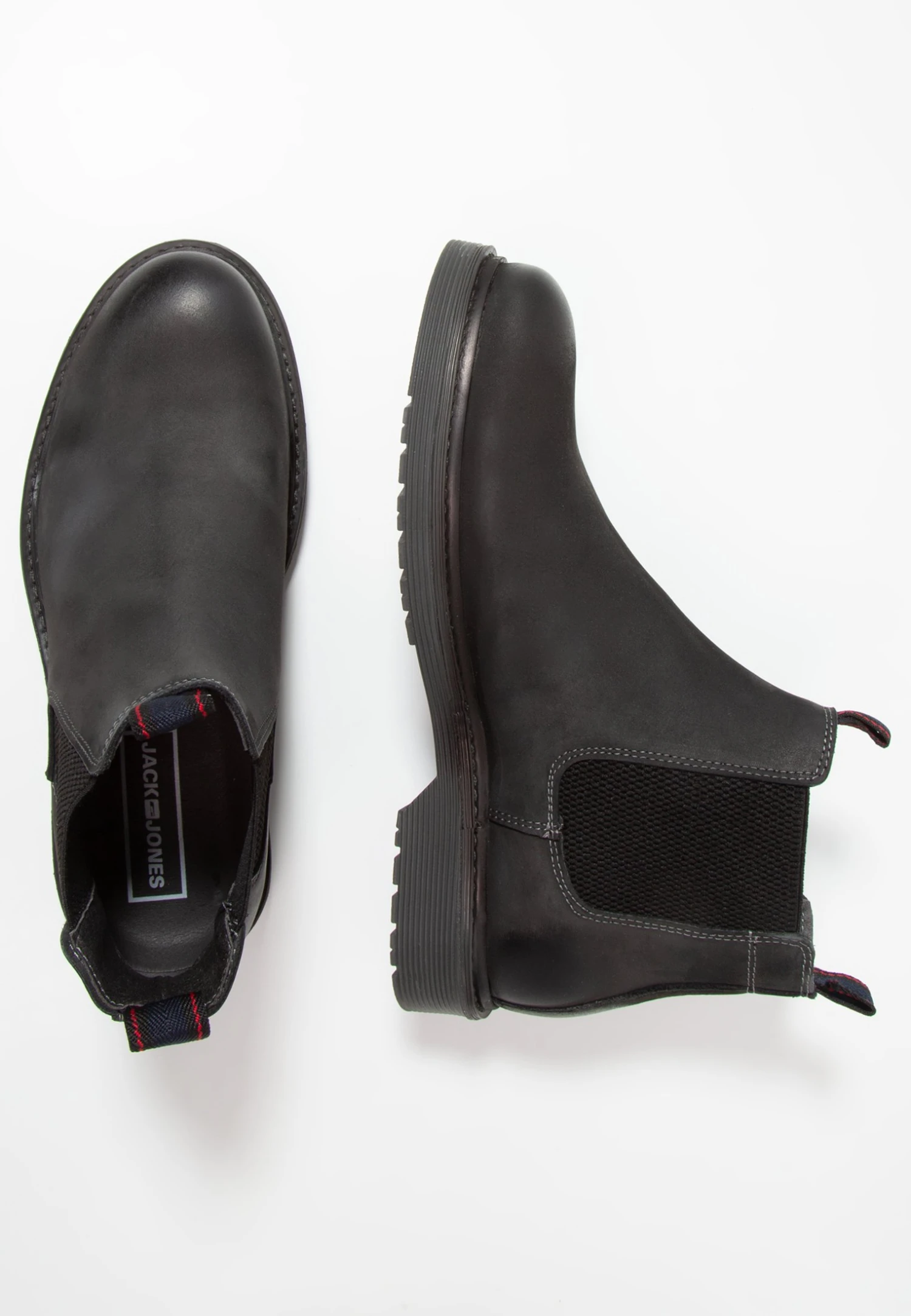 Jack & Jones Jfwleyton - Korte Laarzen - Pirate Black 4 Jack & Jones Jfwleyton - Korte Laarzen - Pirate Black - Afbeelding 2