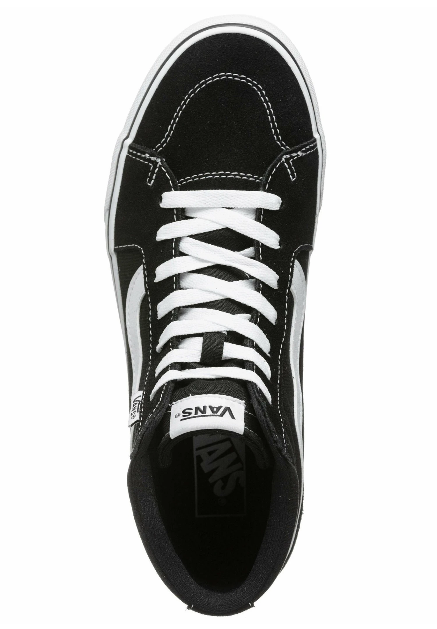 Vans Filmore Hi- Sneakers Hoog - SuedeCanvas Black White 6 Vans Filmore Hi- Sneakers Hoog - SuedeCanvas Black White - Afbeelding 4
